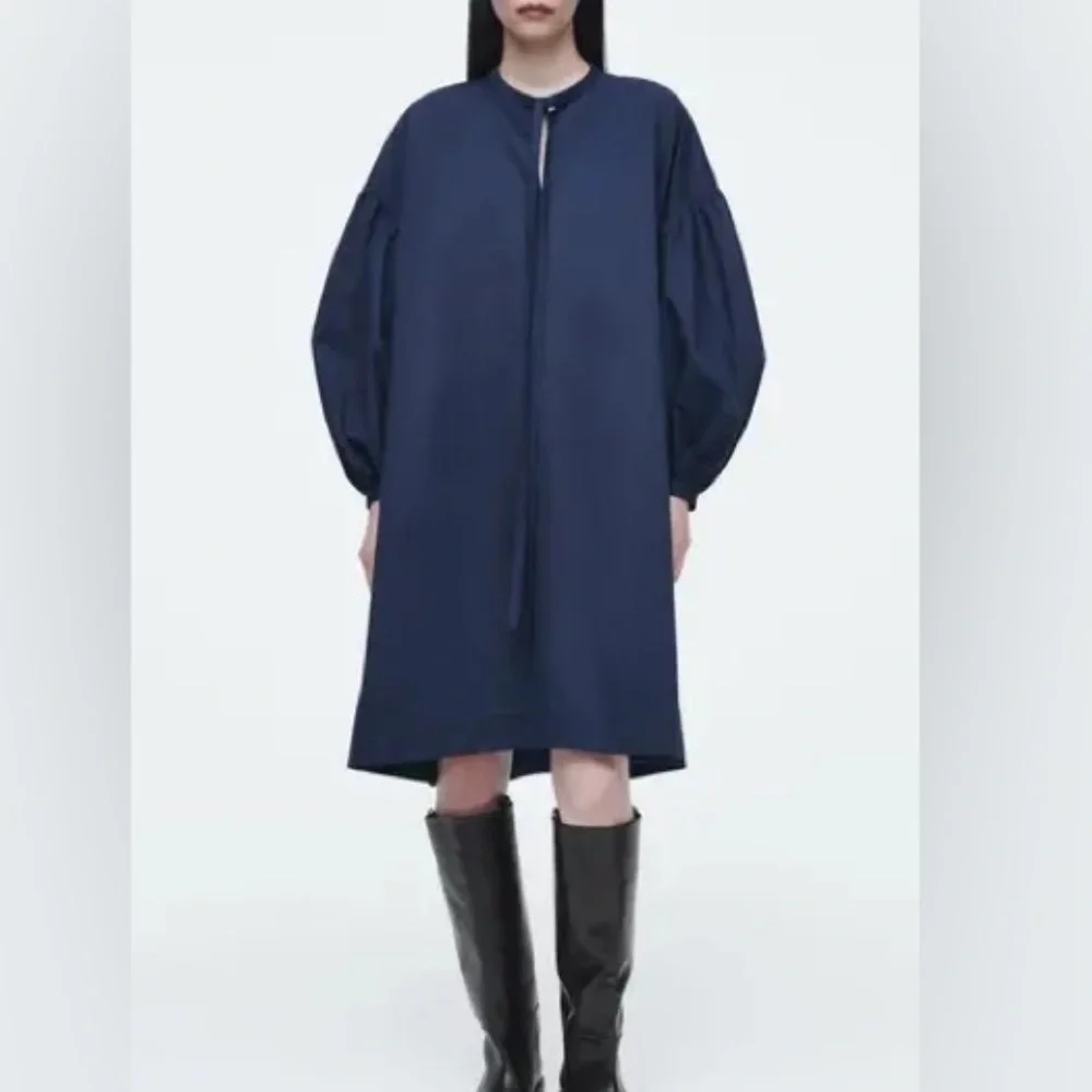 New COS Gathered the Detail Dress - Picture 1 of 5